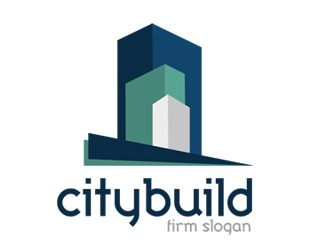 Projekt graficzny logo dla firmy online citybuild